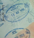 Passport stamp canada at calgary airport