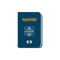 Passport. Vector illustration decorative design Royalty Free Stock Photo