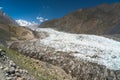 Passu glacier in summer season surrounded by Karakoram mountain range, Gilgit Baltistan, Pakistan