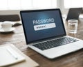 Password Access Firewall Internet Log-in Private Concept Royalty Free Stock Photo