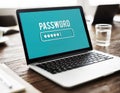 Password Access Firewall Internet Log-in Private Concept Royalty Free Stock Photo