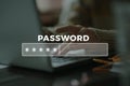 Password Box in Internet Browser