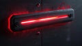 Password Cracking Concept: Minimalist Input Field with Rapid Red Flashing