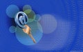Password for an entrance in e-mail Royalty Free Stock Photo