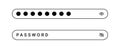 Password Input Field with Visibility Icons