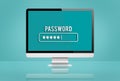 Password Login Identity Privacy Security Concept