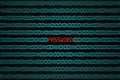 Password popping out from a binary code sequence