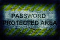 Password protection Royalty Free Stock Photo