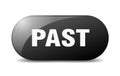 past button. past sign. key. push button. Royalty Free Stock Photo