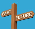 Past Or Future Directions On A Signpost