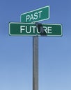 Past Future Signs Royalty Free Stock Photo