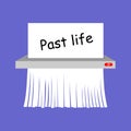 The past life Royalty Free Stock Photo