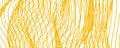 Pasta abstract background with yellow lines