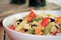 Pasta Bean Salad Royalty Free Stock Photo