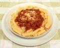 Pasta Bolognese Royalty Free Stock Photo