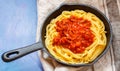 Pasta Bolognese Royalty Free Stock Photo