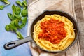 Pasta Bolognese Royalty Free Stock Photo