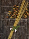 A Pasta bouquet Royalty Free Stock Photo
