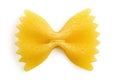 Pasta bow tie Royalty Free Stock Photo