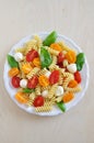 Pasta Caprese Royalty Free Stock Photo