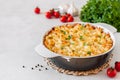 Pasta and Cheese Bake Royalty Free Stock Photo