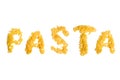 Pasta close-up