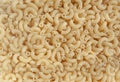 Pasta close-up, top view, nothing superfluous, background