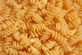 Pasta close-up, top view, nothing superfluous, background