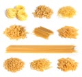 Pasta collection Royalty Free Stock Photo