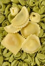 Pasta collection background Royalty Free Stock Photo