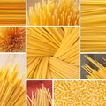 Pasta collection Royalty Free Stock Photo