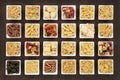 Pasta Collection Royalty Free Stock Photo