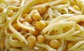 Pasta dish in Italian Royalty Free Stock Photo