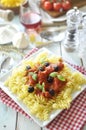 Pasta dish Royalty Free Stock Photo