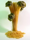 Pasta-flowers :-) Royalty Free Stock Photo