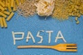 Pasta food lettering