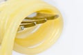 Pasta on a fork Royalty Free Stock Photo