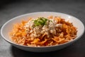 Mediterranean greek pasta Royalty Free Stock Photo