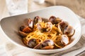 Pasta frutti di mare Royalty Free Stock Photo