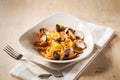 Pasta frutti di mare Royalty Free Stock Photo