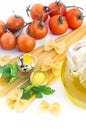 Pasta ingredients Royalty Free Stock Photo