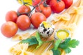 Pasta ingredients Royalty Free Stock Photo