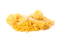 Pasta isolated on white background Royalty Free Stock Photo