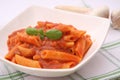 Pasta with meatsauce Royalty Free Stock Photo