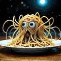 Pasta Monster Plate Portrait