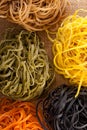 Pasta nests Royalty Free Stock Photo