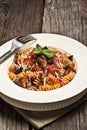 Pasta Norma Royalty Free Stock Photo