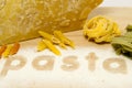 Pasta and Parmisan Royalty Free Stock Photo