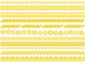 Pasta pattern brushes