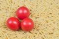 Pasta Penne with red tomatoes Royalty Free Stock Photo